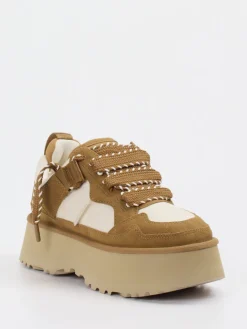 – Chunky Sneaker aus Velour/Textil sandbeige*UGG