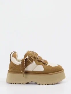 – Chunky Sneaker aus Velour/Textil sandbeige*UGG