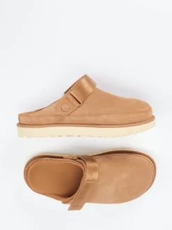 – Clogs aus Veloursleder karamell*UGG Discount