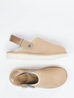 Herren UGG – Clogs aus Veloursleder in Sand