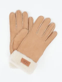 Damen UGG – Fingerhandschuhe aus Fell in