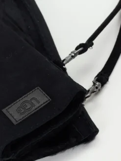 Damen UGG – Fäustlinge aus Leder und Lammfell