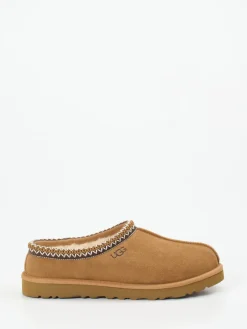 Herren UGG – Hausschuhe aus Veloursleder karamell