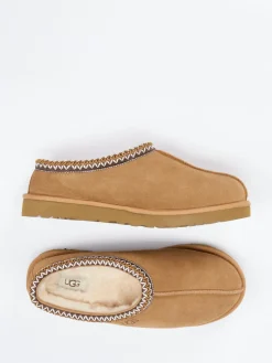 Herren UGG – Hausschuhe aus Veloursleder karamell