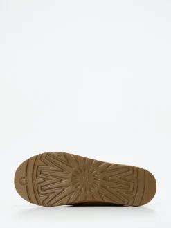 Herren UGG – Hausschuhe aus Veloursleder karamell