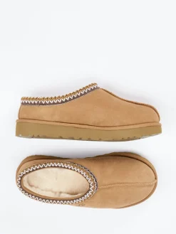 – Hausschuh-Mule aus Veloursleder karamell*UGG Hot