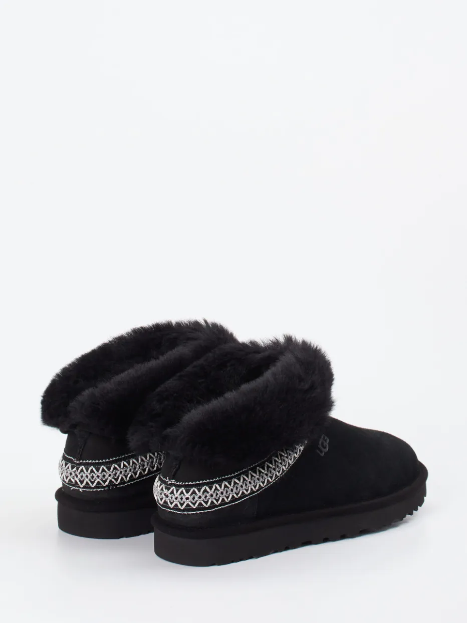 Damen UGG – Hausschuh-Slipper aus Veloursleder