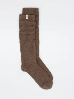 Damen UGG – Kniehohe Socken aus Baumwolle mittel