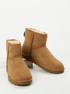 – Lammfell-Boots aus Veloursleder karamell*UGG Clearance