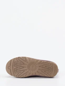 Damen UGG – Lammfell-Boots aus Veloursleder in Alt