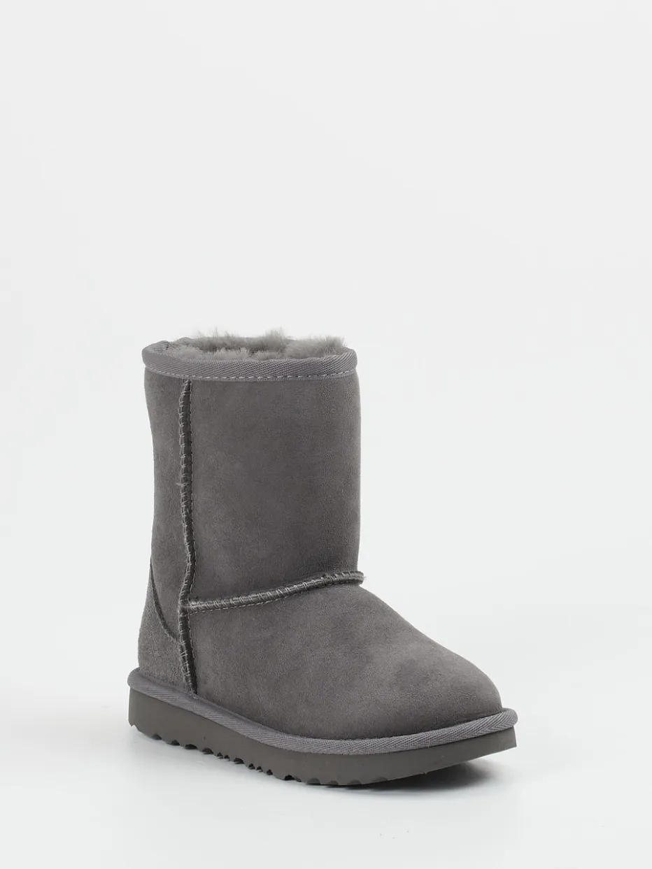 Kinder UGG – Lammfell-Boots aus Veloursleder