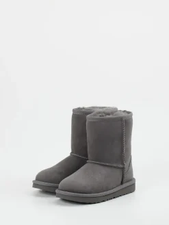 Kinder UGG – Lammfell-Boots aus Veloursleder