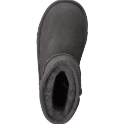 Kinder UGG – Lammfell-Boots aus Veloursleder