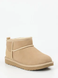 – Lammfell-Boots aus Veloursleder beige*UGG Clearance