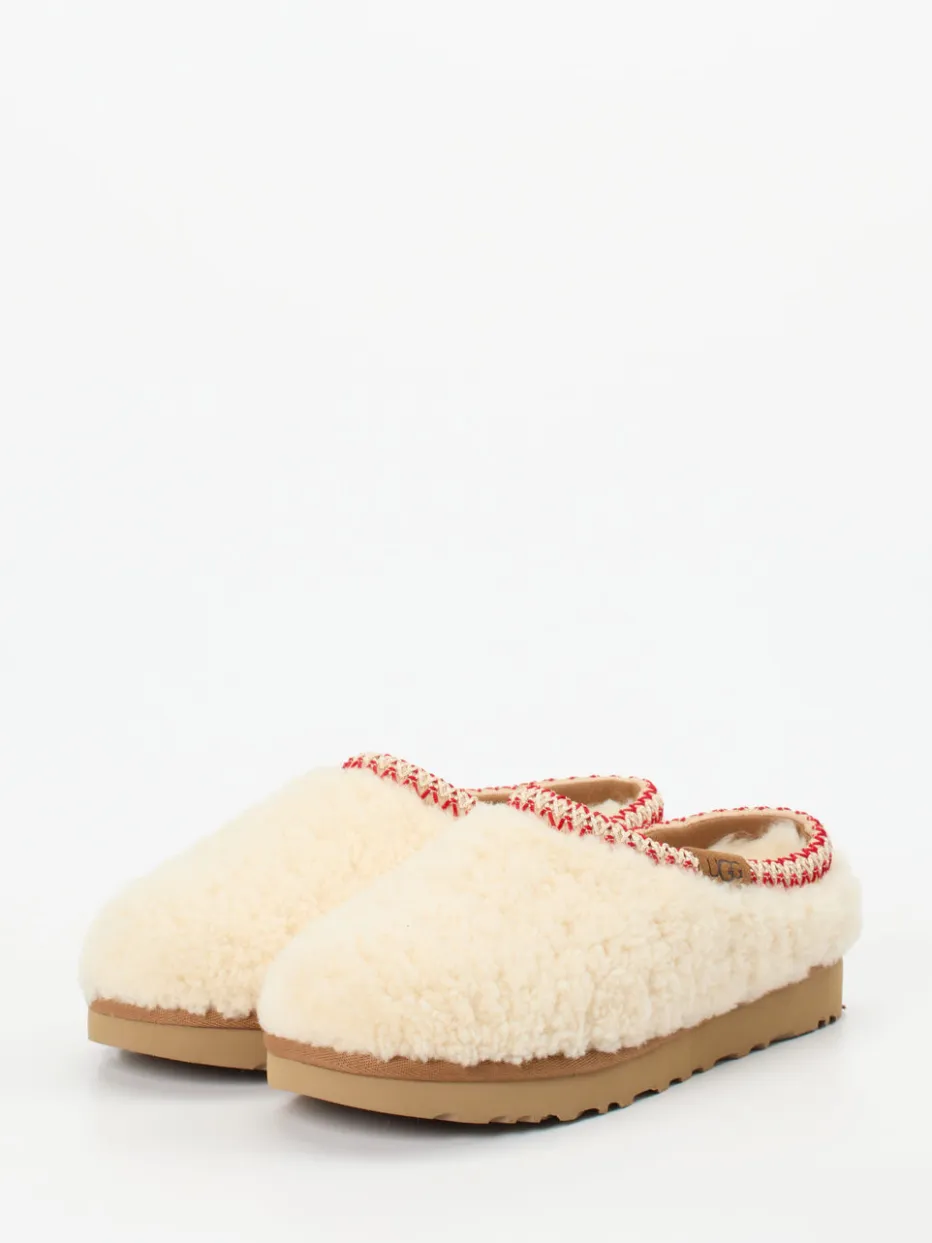 – Lammfell-Clogs aus Fell in Cremeweiß*UGG