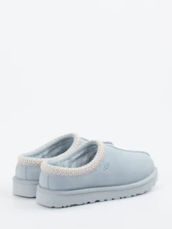 Damen UGG – Lammfell-Clogs aus Veloursleder eis