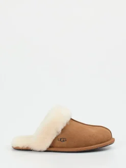 Damen UGG – Lammfell-Hausschuh aus Veloursleder