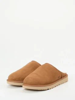 Herren UGG – Lammfell-Pantoffeln aus Veloursleder