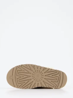 – Lammfell-Pantoffeln aus Veloursleder Beige*UGG Hot