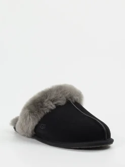 Damen UGG – Lammfell-Pantoffeln aus Veloursleder