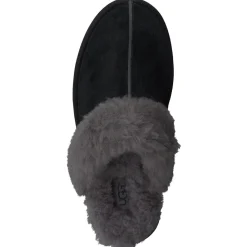 Damen UGG – Lammfell-Pantoffeln aus Veloursleder