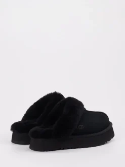 – Lammfell-Pantoletten aus Veloursleder*UGG Best