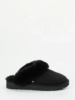 – Lammfell-Pantoletten aus Veloursleder*UGG New