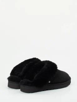 – Lammfell-Pantoletten aus Veloursleder*UGG New