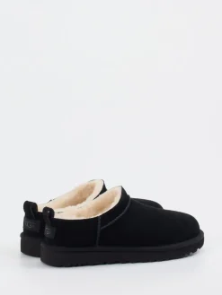 Damen UGG – Lammfell-Slipper aus Veloursleder