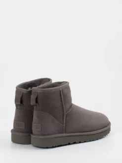Damen UGG – Lammfell-Stiefelette aus Veloursleder