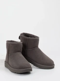 Damen UGG – Lammfell-Stiefelette aus Veloursleder