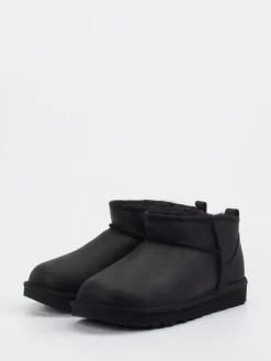 Damen UGG – Lammfell-Stiefelette aus Veloursleder