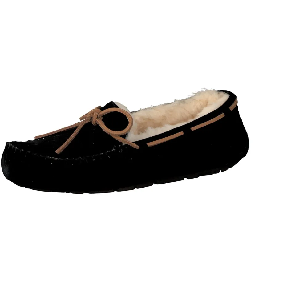 Damen UGG – Mokassin-Hausschuh aus Veloursleder