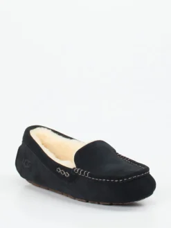 Damen UGG – Mokassin-Slipper aus Veloursleder