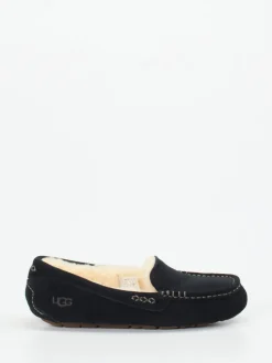 Damen UGG – Mokassin-Slipper aus Veloursleder