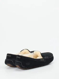 Damen UGG – Mokassin-Slipper aus Veloursleder