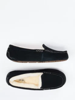 Damen UGG – Mokassin-Slipper aus Veloursleder