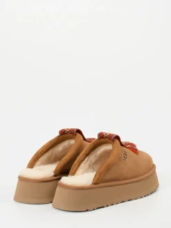 Damen UGG – Mules aus Veloursleder mit Plateau