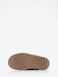 – Pantoffeln aus Veloursleder mit Lammfell*UGG Hot