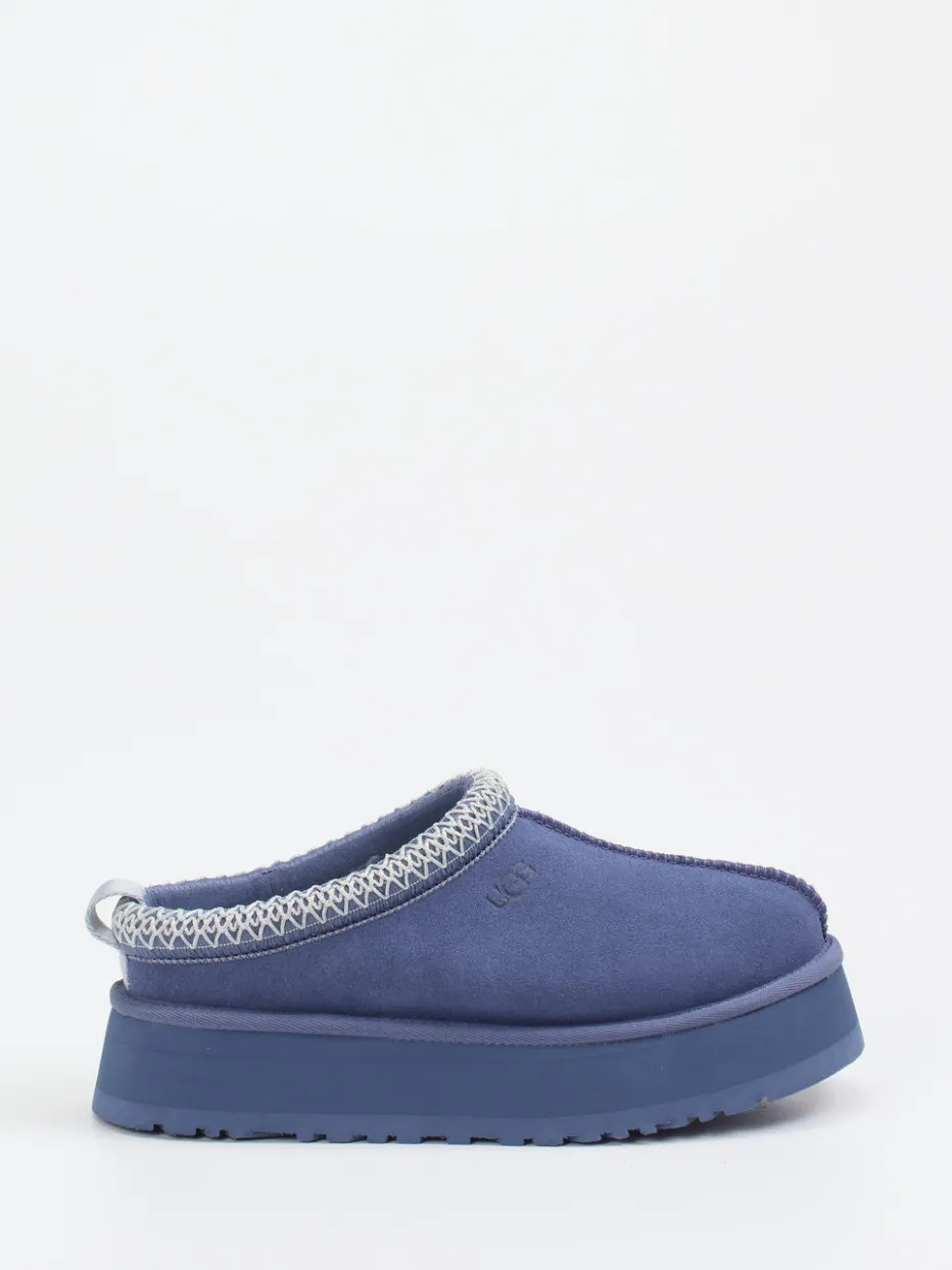 – Plateau-Hausschuh aus Veloursleder in*UGG Hot