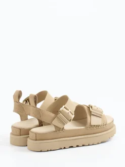 Damen UGG – Plateau-Sandale aus Nubukleder