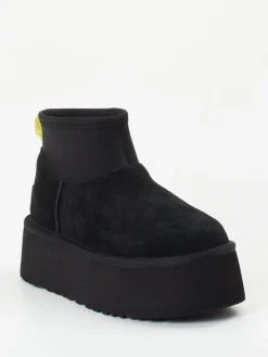 Damen UGG – Plateau-Stiefelette aus Veloursleder