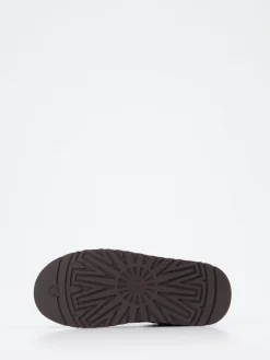 Damen UGG – Plattform-Hausschuh aus Fell mit Leopardmuster