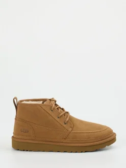 Herren UGG – Schnürboots aus Veloursleder camel