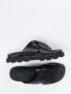 Damen UGG – Slides aus Kalbleder in