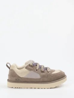 Herren UGG – Sneaker aus Veloursleder und Mesh in Taupe