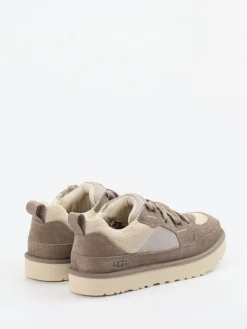 Herren UGG – Sneaker aus Veloursleder und Mesh in Taupe