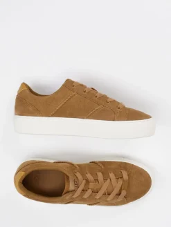 – Sneaker aus Veloursleder cognac*UGG Outlet