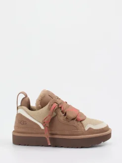 Damen UGG – Sneaker aus Veloursleder und Textil