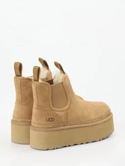 – Stiefelette aus Veloursleder sandbeige*UGG Hot
